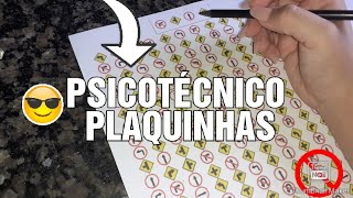 PSICOTÉCNICO |TESTE DAS PLAQUINHAS _treine em casa