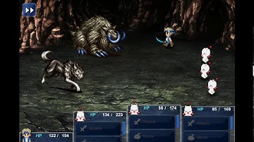 Final Fantasy VI - 07 Locke & Moogles defending Terra