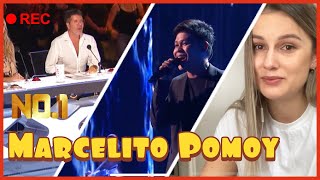 Marcelito Pomoy -The Prayer | FIRST TIME REACTION (America's Got Talent - The Champions) INCREDIBLE