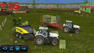 Fs 16 / Farming Simulator 16 / кормить коровы
