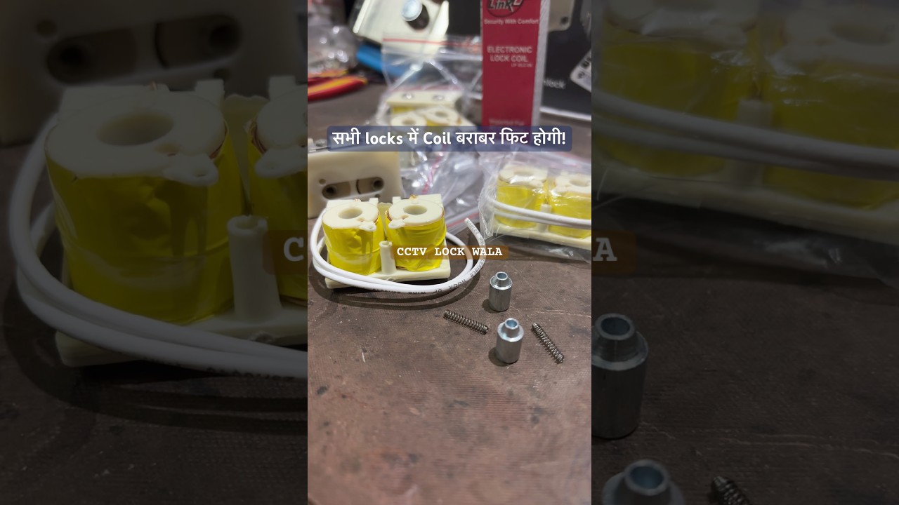 Electric Door Lock Original 12v DC, Electronic Lock Relay Coil Cpplus Linkplus Hawkvision