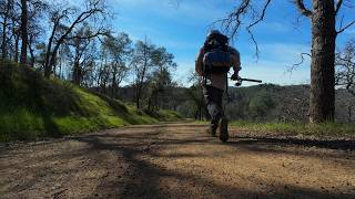 Fastpacking &amp; Bass Fishing | 3 Day Winter Solo Backpacking Trip at Henry W. Coe State Park