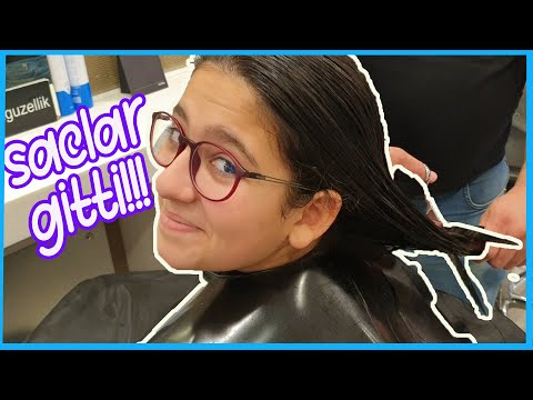 Eyvah Saçlar Gitti!! Saç Kesimi Vlog | İdil Duru