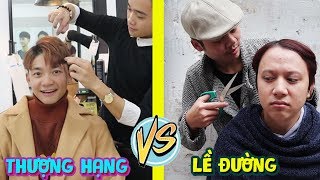 CẮT TÓC LỀ ĐƯỜNG VS CẮT TÓC THƯỢNG HẠNG - Con Nhà Giàu Khác Con Nhà Nghèo Thế Nào??