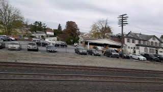 NS 4223 leads an intermodal train in Sinking Spring, PA  (24Z)