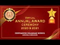 Virtual annual award ceremony 2020  2021  cgs nc