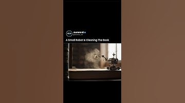 📖🤖 “A tiny robot polishing a book… oddly satisfying to watch!” ✨