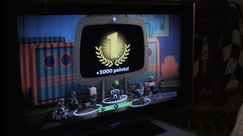 Sackboy gets some new wheels LittleBigPlanet Karting Demo