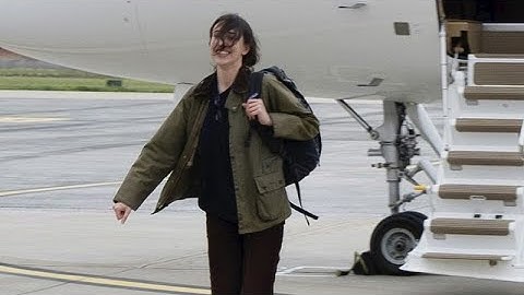 Italian journalist Cecilia Sala arrives in Rome after weeks of detention in Iranian prison