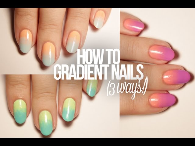 How To Do Gradient Nails (3 Ways!) class=