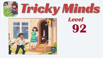Tricky Minds Level 92 - Help Drunk Husband Get Into The House 🧠 | Walkthrough