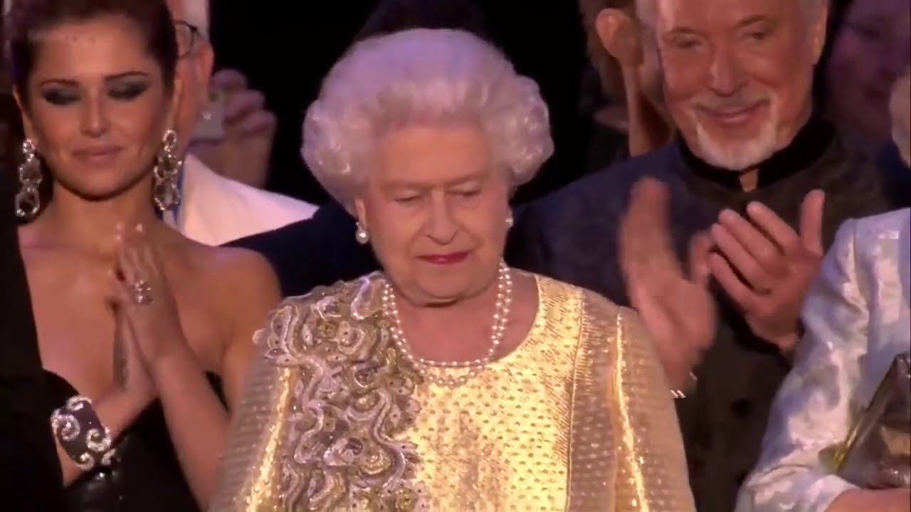 Ein Rückblick: The Queen's Diamond Jubilee Concert finale & speech   4th June 2012