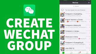 كيفية إنشاء مجموعة على WeChat؟