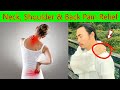 Tai chi exercises for neck shoulder and back pain relief