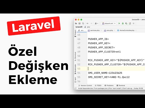 Video: Laravel'deki is.ENV dosyası nedir?