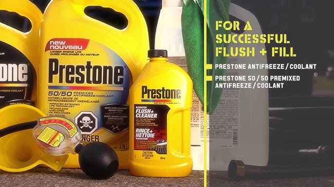 Prestone AS105 Radiator Flush and Cleaner - 22 oz  