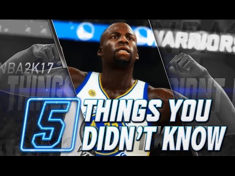 NBA 2K17 TOP 5 THINGS YOU DIDN&rsquo;T KNOW! Badges, Intangibles, Consistency & More!
