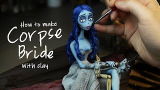 Making Corpse Bride Diorama With Clay