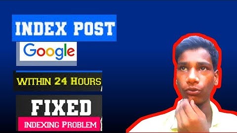 How to Index New Blog Post in Google within 24 Hours ! Fix Google index Problem ! Blogging by techno