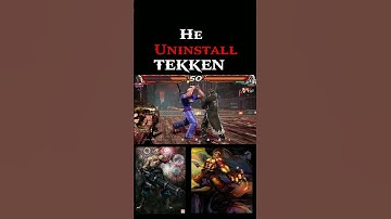 🙀🙀Guy Uninstall Tekken After This ComeBack & Taunt #Shorts #Bryan