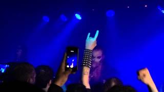 Taake, intro and Nordbundet, Riot Room, Kansas City, 2/28/16