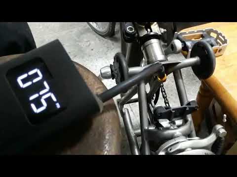 brompton titanium suspension
