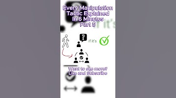 EVERY Manipulation Tactic Explained In 6 Minutes Part 5