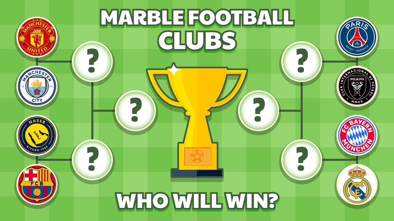 Marble Football Tournament – 8 Teams Compete for the Title! 🏆