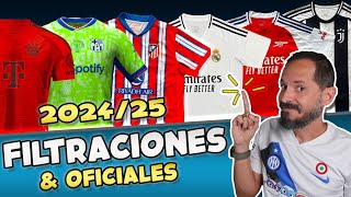 Reaccionando a las NUEVAS CAMISETAS 2024/25 (Filtraciones y Oficiales)