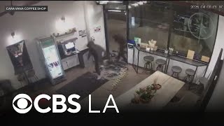 North Hollywood coffee shop owner frustrated after yet another burglary