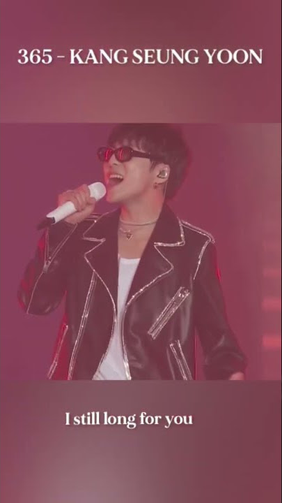 Kang Seungyoon live vocal #강승윤 #365
