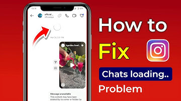 fix instagram chats loading problem | instagram old chats keeps loading & not showing problem solved