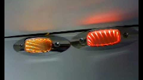 Red & Amber Auxiliary Tunnel Light Demo Video - TowMart.com