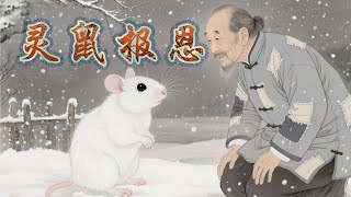 隆冬的寒風裹著雪粒往木匠周老漢脖子裡鑽，他緊了緊打滿補丁的棉襖，肩上扛著半袋玉米麵，腳步沉得像灌了鉛，心裡滿是愁緒，可就在這時，樹根下的“吱吱”聲，打斷了他的思緒，也開啟了一段不一樣的緣分#民間故事