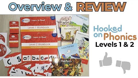 Hooked on Phonics Levels 1 & 2 | Overview and Review