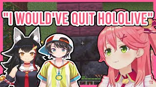 【Hololive】Miko Almost Quit Hololive but Was Convinced by Subaru and Mio to Stay【Eng sub】