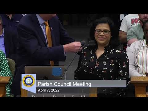 St. Tammany Parish Council Meeting: April 7, 2022