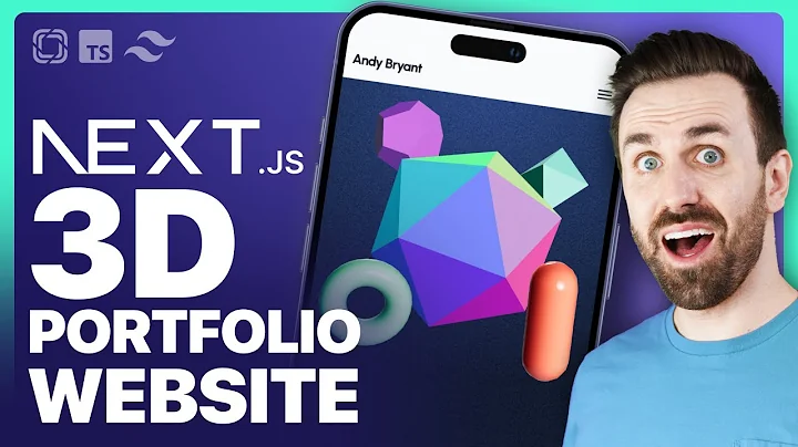 Create a Stunning 3D Animated Portfolio Website with Next.js, Three.js, GSAP, and Prismic