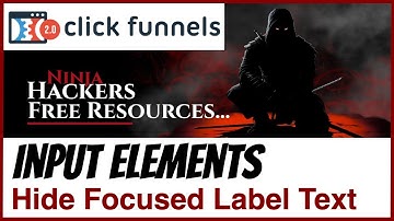 Simple Trick to Remove Focused Text from ClickFunnels 2.0 Inputs