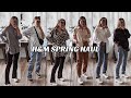 H&amp;M SPRING TRY ON HAUL | Casual Spring Outfit Ideas