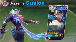 Almost lost rank match against this pro supreme gusion player