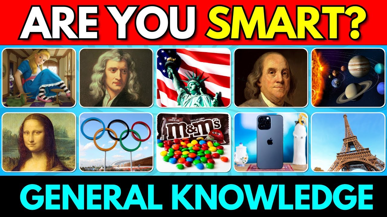 How Good is Your General Knowledge? 🧠📚 Take This 40-Question Quiz To Find Out!