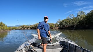 BIG ADVENTURE - Small Boat | Barramundi Fishing | Crocodiles | Sunset Beach Cooking