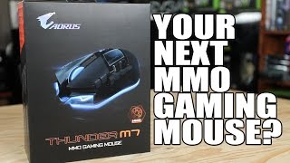 Your Next MMO Gaming Mouse? Aorus Thunder M7 Review