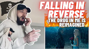 TeddyGrey Reacts to Falling In Reverse - The Drug In Me Is Reimagined | FIRST REACTION