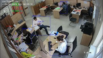 Smart Office AI Monitoring System | Real-Time Employee Activity Detection