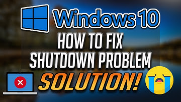 Fix Windows 10 Shutdown Problem - Step By Step FIX -[2025]