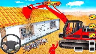 House Builder Construction Excavator Driving - City Builder Construction Game - Android GamePlay