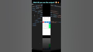 Create a Calculator using HTML, CSS & JavaScript! 🚀✨#webdevelopment #webcoding #calculator  #shorts