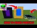 HOW to Make a Portal to NETHER, HEAVEN and END in LokiCraft